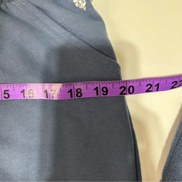 Free People Movement Sunny Skinny Cuffed Blue Sweatpants SzM - Picture 6 of 8